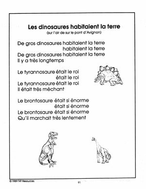 Les dinosaures 2e à 3e année : Unité thématique