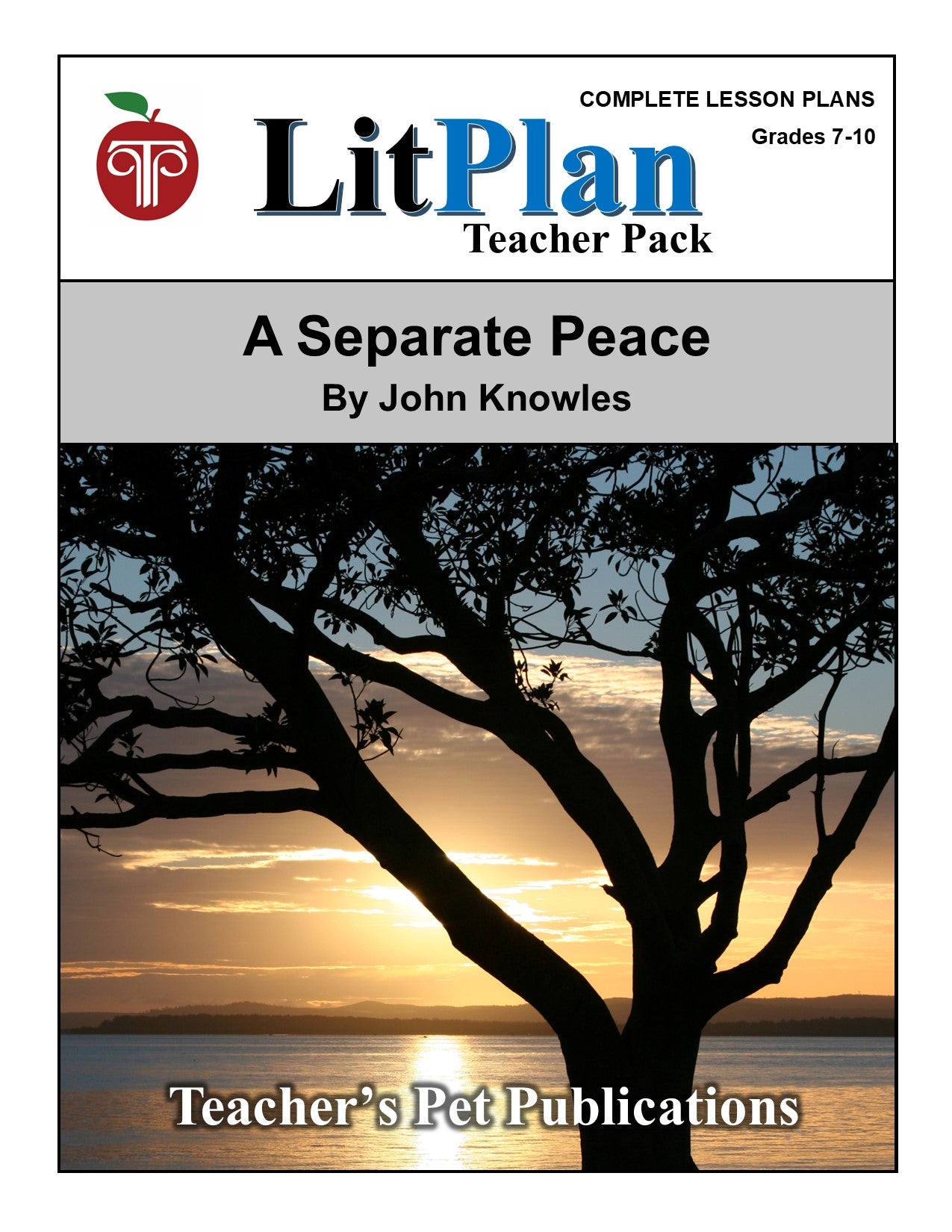 A Separate Peace:  LitPlan Teacher Pack Grades 7-10