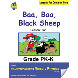 Baa, Baa, Black Sheep Literacy Building Aligned To Common Core PK-K