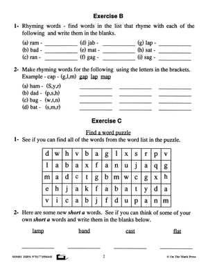 Spelling Grades 2/3 Workbook - Canadian Spelling Lessons/Worksheets