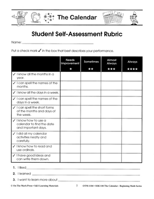 Calendar Activities with Real World Applications! Grades 1-3