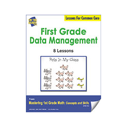 First Grade Data Management Lesson Plans Aligned to Common Core