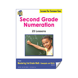 Second Grade Numeration Lesson Plans Aligned to Common Core