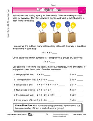 Mastering Second Grade Math - US Version- Aligned to Common Core