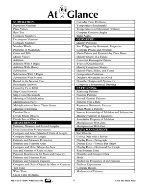 Mastering Third Grade Math - US Version- Aligned to Common Core