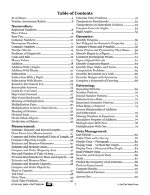 Mastering Third Grade Math - US Version- Aligned to Common Core