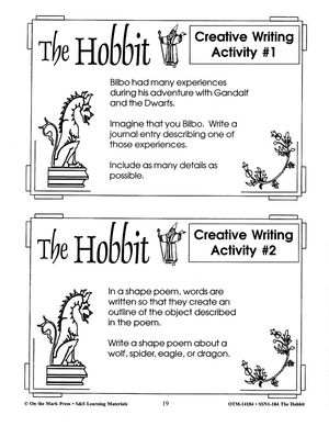The Hobbit, by J.R.R. Tolkien Lit Link Grades 7-8
