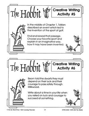 The Hobbit, by J.R.R. Tolkien Lit Link Grades 7-8