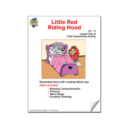 Little Red Riding Hood And Color Sequencing Activity Gr. 1-3