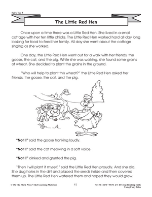 The Little Red Hen Gr. 1-3