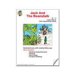 Jack & the Beanstalk Lesson Plan and Color Sequencing Activity