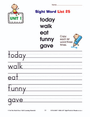 Sight Words and Phonics Program with Worksheets and Flash Cards Bundle Teach 220 Dolch Sight Words!