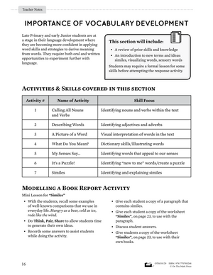 Moving Ahead with Book Reports Grades 3-4 Aligned to Common Core