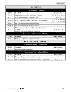 Book Reports Grades 7-8 Aligned to Common Core