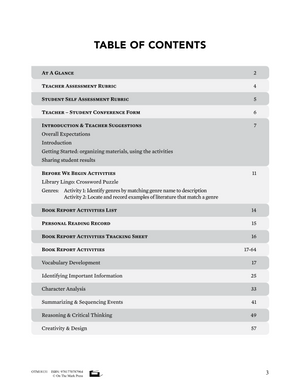 Book Reports Grades 7-8 Aligned to Common Core