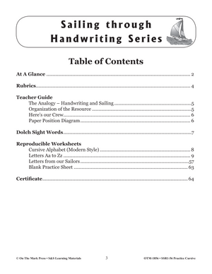 Modern Cursive Practice Workbook Grades 2-4