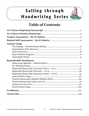 Beginning & Practice Modern Manuscript Big Book Grades Pre K-2