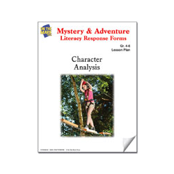 Mystery & Adventure: Character Analysis Response Forms Gr. 4-6