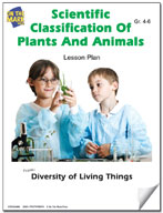 Scientific Classification of Plants and Animals Lesson Plan Grades 4-6