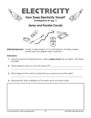 Making A Circuit Lesson & Quiz Grades 4-6