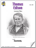 Thomas Edison Lesson & Quiz Grades 4-6