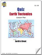 Earths Tectonic Plates Quiz Grades 6-8