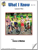 What I Know About Force & Motion Activities Grades 1-3