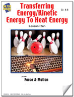 Transferring Energy/Kinetic Energy to Heat Energy Lesson Plan Grades 4-6