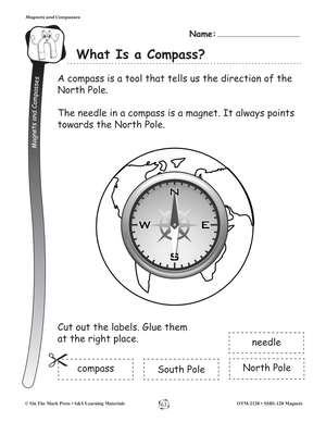 Magnets and Compasses Lesson Plan Grades 1-3
