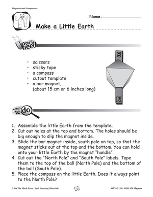 Magnets and Compasses Lesson Plan Grades 1-3