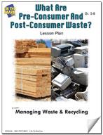 What are Pre-Consumer and Post- Consumer Waste? Lesson Grades  5-8