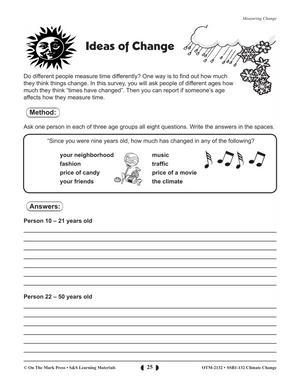 Measuring Changes in Weather and Climate Lesson Gr. 5-8