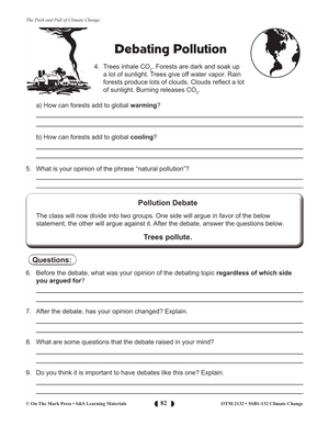 The Push and Pull of Climate Change Lesson Gr. 5-8