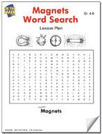 Magnets Word Search Gr. 4-6 (e-lesson plan)