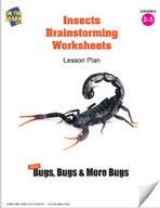 Insects Brainstorming Worksheets Grades 2-3