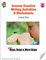 Insects Creative Writing Activities and Worksheets Grades 2-3