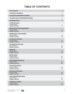 Earth, Weather & Waste - Earth Science Grade 3