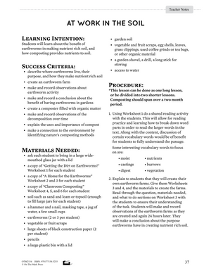 Earth, Weather & Waste - Earth Science Grade 3