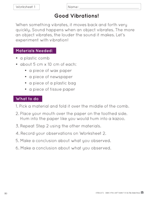 Alberta Grade 3 Science Curriculum - An Entire Year of Lessons!