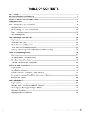 Alberta Grade 7 Science Curriculum - An Entire Year of Lessons!