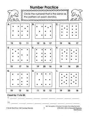 Successful Beginning Math Practice Big Book Gr. 1-3 - Build Their Skills Bundle!