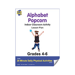 Alphabet Popcorn Gr. 4-6 Indoor Physical Education Activity