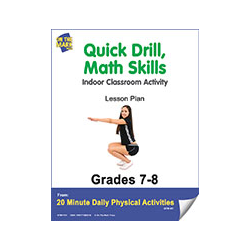 Quick Drill:  Math Skills Gr. 7-8 E-Lesson Plan