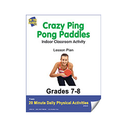 Crazy Ping Pong Paddles Gr. 7-8 E-Lesson Plan