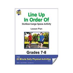 Line Up In Order Of Gr. 7-8 E-Lesson Plan