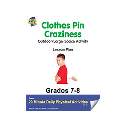 Clothes Pin Craziness Gr. 7-8 E-Lesson Plan