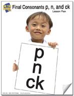 Final Consonants "p,n,ck" Lesson Two: Kindergarten - Grade 1