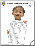 tr Initial Consonant Blend Lesson Plan Kindergarten - Grade 1
