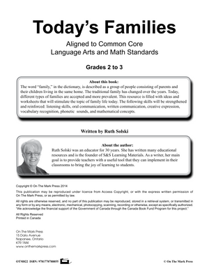 Today's Families Grades 2-3 - Aligned to Common Core