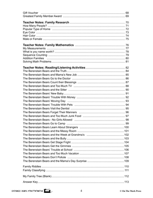 Today's Families Grades 2-3 - Aligned to Common Core